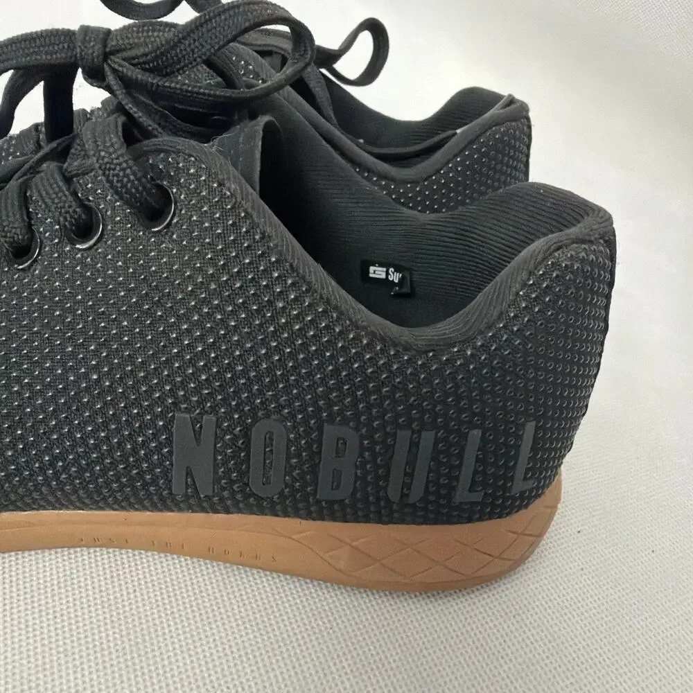 Nobull Outwork Mens Size 7.5 Black Athletic Running Training Shoes Sneakers